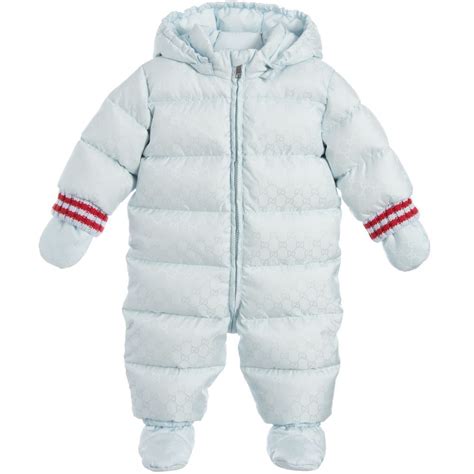 gucci baby girl snowsuit|Designer Snowsuits for Baby Girls .